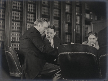 Amerikanische Senatoren vom juristischen Senatsausschuss während einer Sitzung in Washington D.C.