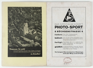 International exhibition of the Deutscher Werkbund. Film and photo. Stuttgart, 18.5.-7.7.1929. Exhibition catalogue