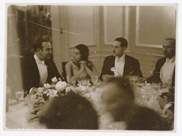 Dinner in der französischen Botschaft in Washington D.C. zu Ehren des Besuchs von Pierre Laval