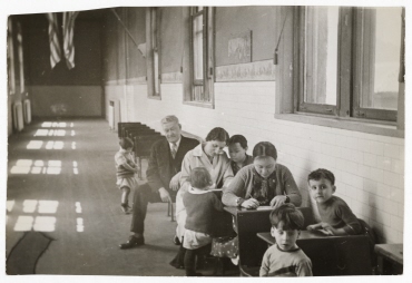 Kinder auf Ellis Island, New York
