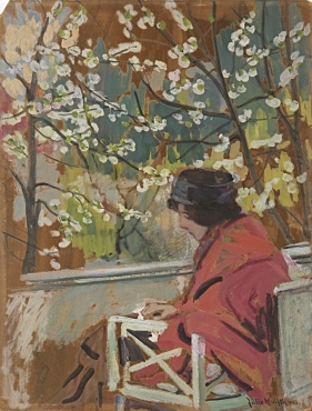 Anna Muthesius in the Garden Nikolassee