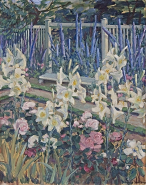 Lilies in the Garden of Muthesius