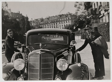 Anthony Eden und Hugh Wilson in Genf