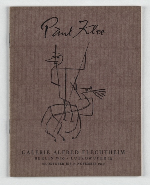 Paul Klee. Ausstellung zum 50. Geburtstag von Paul Klee