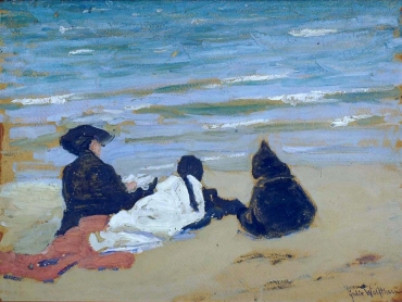 Three Persons at the Beach