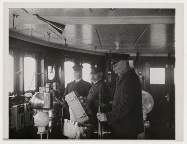 Adolph Hermann Blohm auf dem Passagierschiff "Europa"
