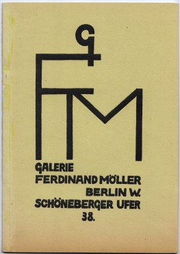 Catalogues and Pieces of Printed Matter	 in the Documentary Estate of Ferdinand Möller