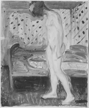 Ohne Titel ("Weinendes Mädchen (Nöken Kwendo)" von Edvard Munch)