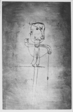 Ohne Titel ("Der Angler (in blau)" von Paul Klee)
