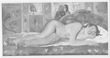 Ohne Titel ("Nevermore" von Paul Gauguin)
