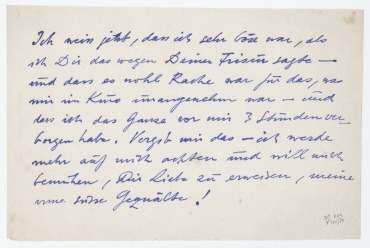 Brief von Raoul Hausmann an Hannah Höch. [Berlin]