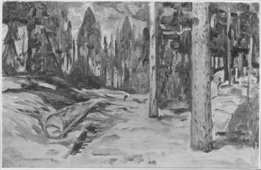 Ohne Titel ("Wald Kragerö" von Edvard Munch)