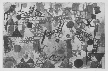 Ohne Titel ("Gedanken an die Schlacht" von Paul Klee)