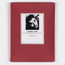 Folder for the Werner Kunze edition, Berlin 1978: Valeska Gert, 10 sheets with 20 photographs from the years 1952-1976 by Herbert Tobias