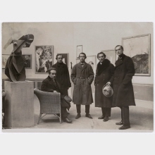 Ohne Titel (Erste Russische Kunstausstellung 1922 Berlin in der Galerie van Diemen & Co)