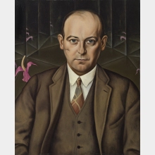 Porträt des Schriftstellers Ludwig Bäumer