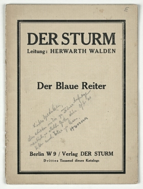 Der Blaue Reiter: Ausstellungskatalog.