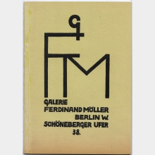 Catalogues and Pieces of Printed Matter	 in the Documentary Estate of Ferdinand Möller