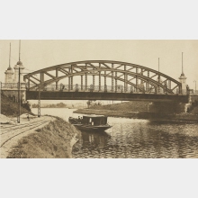 Ohne Titel (Brücke über den Teltowkanal an der Mündung bei Grünau)