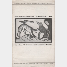 Sommer-Ausstellung in München, 1931