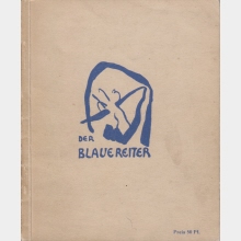 Die zweite Ausstellung der Redaktion Der Blaue Reiter: schwarz-weis;