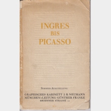 Französische Graphik von Ingres bis Picasso : [Sommer-Ausstellg] / I. B. Neumann.